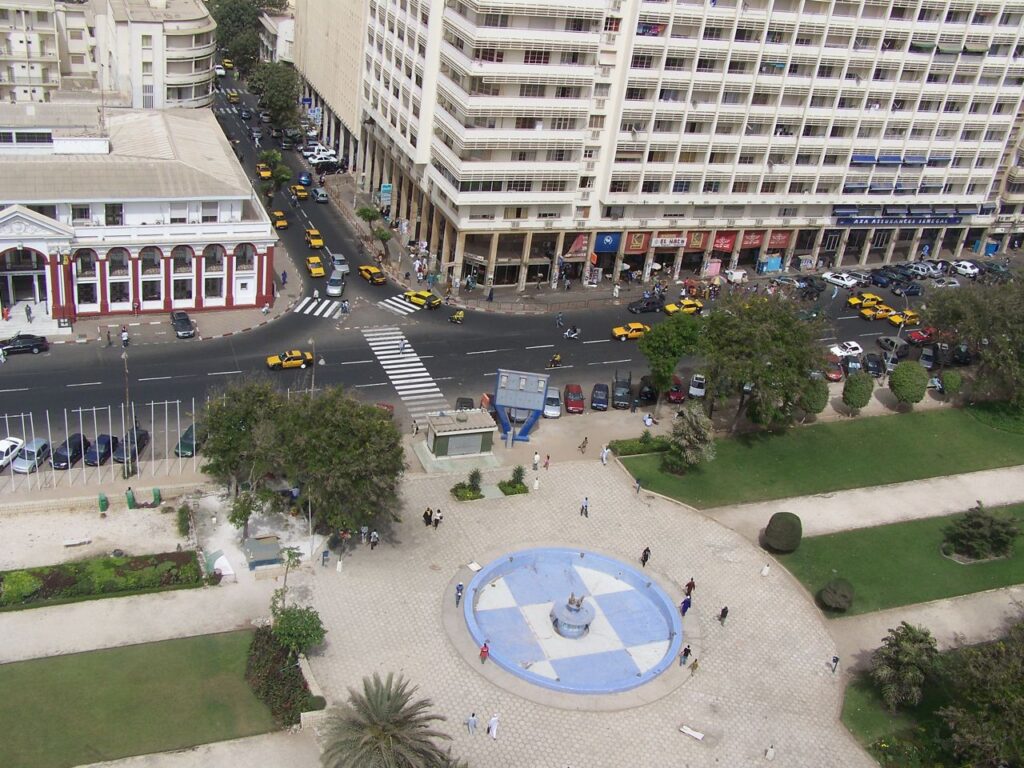 Place de l Indépendance Dakar Sénégal