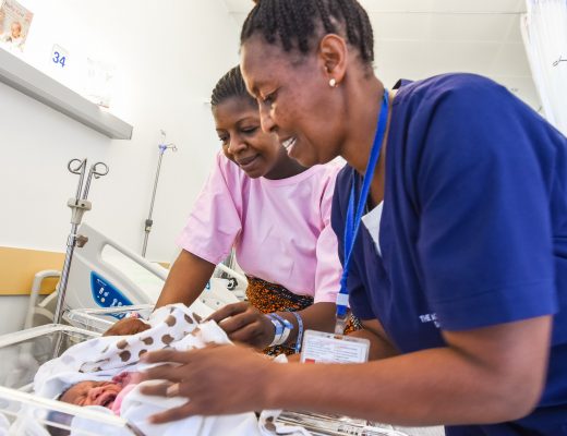 The Aga Khan Hospital in Dar es Salaam, Tanzania.